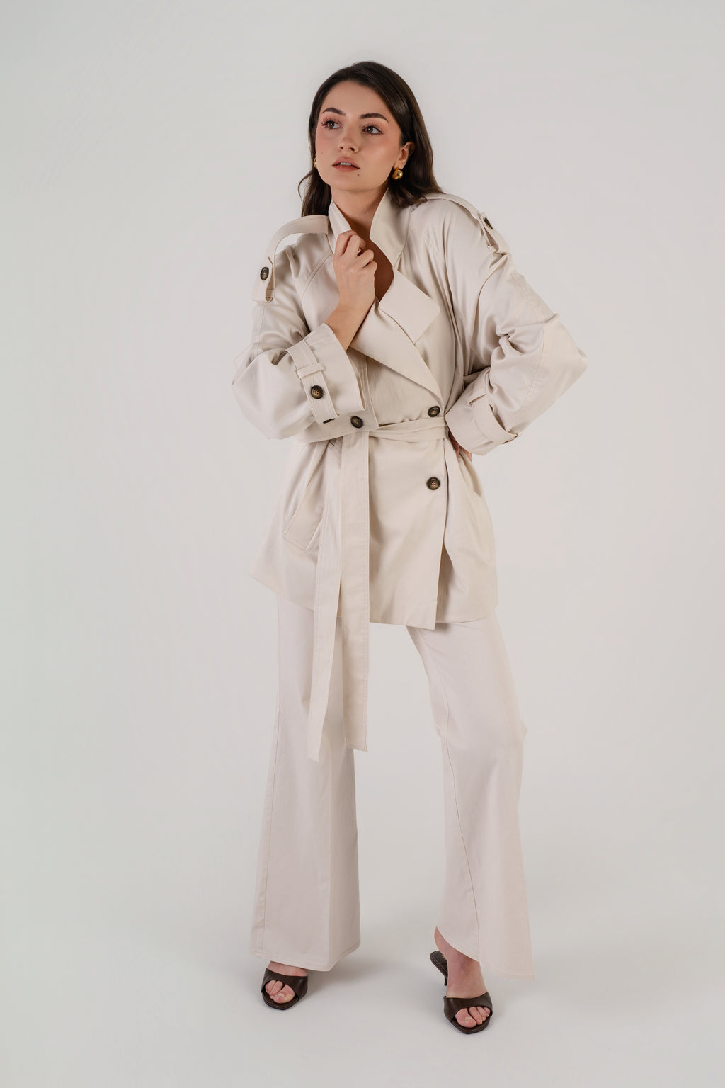 TRENCZ NORA SOFT IVORY