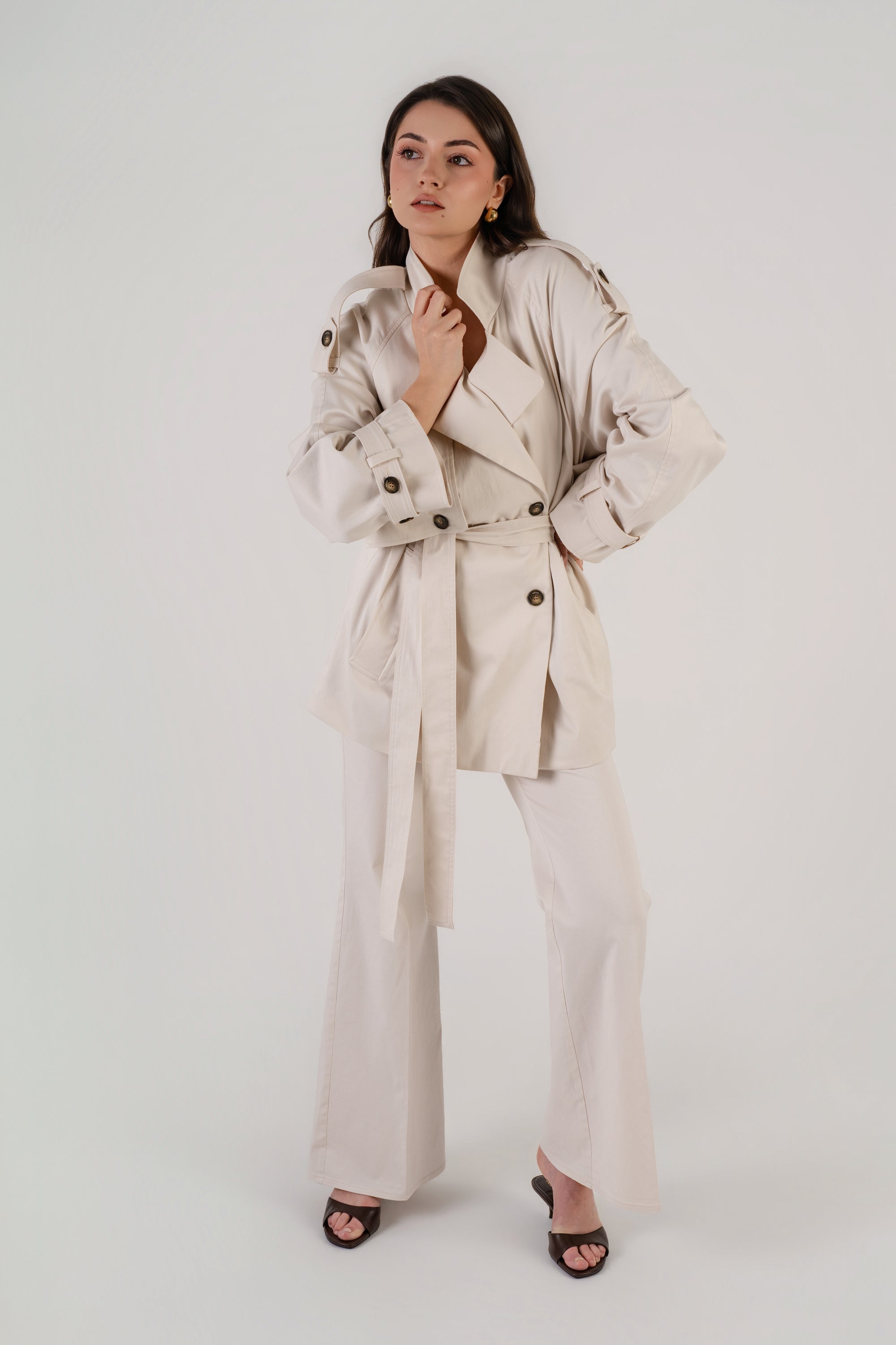 TRENCZ NORA SOFT IVORY